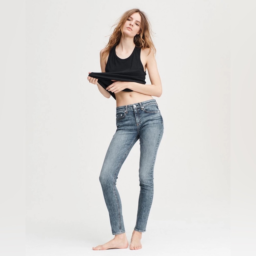 Rag & Bone Cate Mid-Rise Skinny Jean, Baxhill (30)
